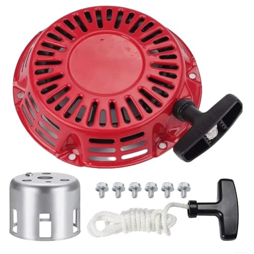 Pull Start Assembly Recoil Starter for Honda for GX120 for GX160 for GX200 Generator Engine Parts Replacement for 28400-Z4M-306ZB Tiller Edge Machine von ZUZZEE