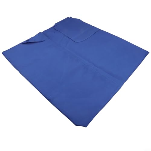 Rechteckige Abdeckung für Garten-Sonnenschirm, 2 x 3 m, wasserdicht, Polyester, Ersatz für den Außenbereich, Terrasse, Schatten (blau) von ZUZZEE