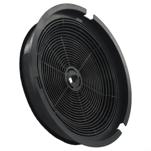 Runder Aktivkohlefilter für Dunstabzugshauben, 190 mm Durchmesser, kompatibel mit Küchen-Dunstabzugshaube, Luftqualitätsverbesserung (1 Packung) von ZUZZEE