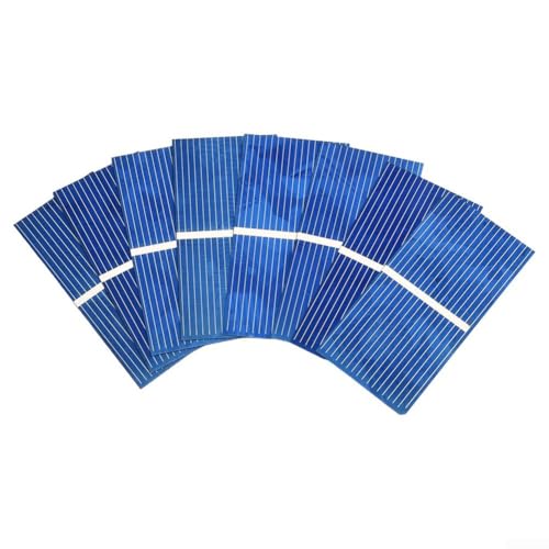 Solarenergiezellen-Modul, 39 x 19 mm, polykristallines Silizium-Panel für DIY-Solarprojekte, Energieumwandlung, Komponente, Batterieladung, 100 Einheiten Solarenergiezellen-Modul, 39 x 19 mm, polykristallines Silizium-Panel für DIY-Solarprojekte, Energieumwandlung, Komponente, Batterieladung, 100 Einheiten von ZUZZEE