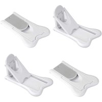 (4 PCS) Baby-Sicherheits-Türstopper, Schiebetürstopper, selbstklebendes Sicherheitsschloss, kein Bohren, Kindersicherheits-Fensterstopper für die Tür von ZVD