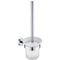 (Wandmontage) Toilettenbürste, Toilettenbürste und Halter, Badezimmer-Reinigungsbürsten-Set, Toilettenbürste von ZVD