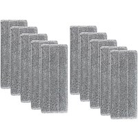 10 Stück Mikrofaser-Mopp-Pads für Bodenwischer, Ersatz-Reinigungsbezug, Mopp, Haushalts-Moppkopf für Flachwischer, Mikrofaser-Reinigungs-/Putztücher, 10 Stück Mikrofaser-Mopp-Pads für Bodenwischer, Ersatz-Reinigungsbezug, Mopp, Haushalts-Moppkopf für Flachwischer, Mikrofaser-Reinigungs-/Putztücher, von ZVD