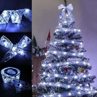 10 m lange Lichterkette mit 100 LEDs für den Weihnachtsbaum, glänzende Lichterkette, LED-Weihnachtsbaumband, Lichterkette zum Selbermachen, 10 m lange Lichterkette mit 100 LEDs für den Weihnachtsbaum, glänzende Lichterkette, LED-Weihnachtsbaumband, Lichterkette zum Selbermachen, von ZVD