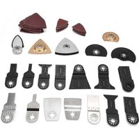 105-teiliges Schnellspann-Set mit oszillierenden Mehrzweck-Sägeblättern, vielseitiges Zubehör, zum Schneiden von Holz und Weichmetallen von ZVD