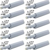 10er-Packung magnetische Türverschlüsse zum Öffnen durch Drücken. Magnetische Türverschlüsse zum Öffnen durch Drücken. Öffnen und Schließen der Tür von ZVD