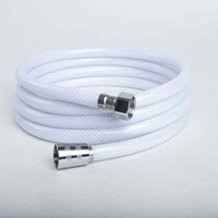 2,5 m PVC-Brauseschlauch, universeller Ersatz, G1/2-Schlauch, hohe Druckbeständigkeit, flexibel und bruchsicher. von ZVD