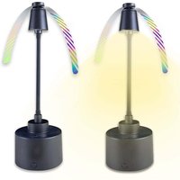 2-teiliger Tischventilator zur Fliegenabwehr, Ventilatoren zur Abwehr von Fliegen und Mücken, Tisch-/Hängeanwendung für Picknick und Grillen, gegen von ZVD