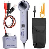 200EP Wire Tracer Kit, Netzwerk-Wire Tracer Circuit Tester Kabel Tracing Tester Kit Eingangsimpedanz 100MOhm Audio Einstellbarer Induktionsverstärker von ZVD