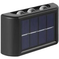 2er-Pack wasserdichte Solar-LED-Leuchten für die Wanddekoration im Freien von HYY AR