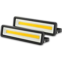 2er Set LED Flutlicht Außen 50W 4000LM, Einzelfluter, Leistungsstarker 220V Outdoor LED Strahler IP66 Wasserdicht, 3000K Warmweiß von ZVD