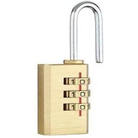 3-stelliges Zahlenschloss, Zahlenschloss für Sportschrank, Uni, Schule, Outdoor-Zahlenschloss, Gartenhaus von ZVD