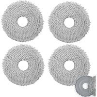 4-teiliges Wischmopp-Set für Roborock Q Revo, Ersatzteile für Roborock P10 Staubsauger, waschbare und wiederverwendbare Wischmopp-Pads 4-teiliges Wischmopp-Set für Roborock Q Revo, Ersatzteile für Roborock P10 Staubsauger, waschbare und wiederverwendbare Wischmopp-Pads von ZVD