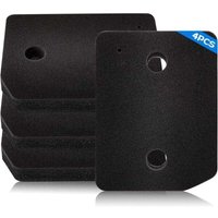4er-Pack Basisfilter für Miele T1 Trockner, für Miele Trocknerfilter 9164761, Schwammfilter-Ersatzzubehör von ZVD