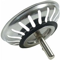 Abflusskorb für Küchenspüle, 79,3 mm – Universalsieb aus Edelstahl, Pop-Up-Korbstopper, – spülmaschinenfest, kein Verstopfen und kein Überlaufen Abflusskorb für Küchenspüle, 79,3 mm – Universalsieb aus Edelstahl, Pop-Up-Korbstopper, – spülmaschinenfest, kein Verstopfen und kein Überlaufen von ZVD