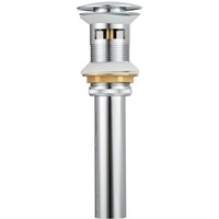 Abflussstopfen aus Messing mit Überlauf für Spülbecken, Pop-up-Funktion zum Befüllen und Entleeren, Oberfläche aus gealtertem Messing Abflussstopfen aus Messing mit Überlauf für Spülbecken, Pop-up-Funktion zum Befüllen und Entleeren, Oberfläche aus gealtertem Messing von ZVD
