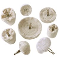 Aluminium-Bohrer-Polierset – Metall-Polierscheibe, Chrom-Edelstahl Aluminium-Bohrer-Polierset – Metall-Polierscheibe, Chrom-Edelstahl von ZVD