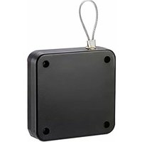 Automatischer Türschließer, Leiser Kordeltürschließer, Haushaltspuffer-Schiebetür, Kein Stanzen, Tragkraft ca. 20 kg, Einstellbarer Türschließer, von ZVD