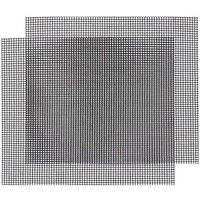 BBQ-Grillmatte, wiederverwendbar, zuschneidbare Kochmatte, Antihaft-Grill, 2 Stück (4236 cm) von ZVD