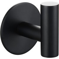 Badezimmer Handtuchhalter Selbstklebend Edelstahl Wandmontierter Kleiderhaken Schwarz Badezimmer Handtuchhalter Selbstklebend Edelstahl Wandmontierter Kleiderhaken Schwarz von ZVD