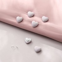 Bettbezug-Befestigungsklammern in Pilzform mit Knöpfen für Bettbezüge im Schlafzimmer, rund, 16 Stück von ZVD