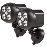 Bewegungsmelder für LED-Außenbeleuchtung - Funkmelder für wasserdichtes Flutlicht von ZVD