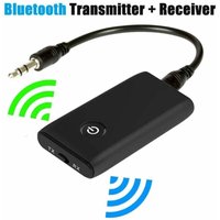 Bluetooth 5.0-Sender, 2-in-1-Wireless-3,5-mm-Adapter, Sender- und Empfängeradapter, Bluetooth 2-in-1-Adapter, 3,5-mm-Buchse APTX und USB, Bluetooth 5.0-Sender, 2-in-1-Wireless-3,5-mm-Adapter, Sender- und Empfängeradapter, Bluetooth 2-in-1-Adapter, 3,5-mm-Buchse APTX und USB, von ZVD