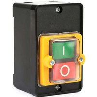 Druckknopfschalter, AC 220 V/380 V 10 A Wasserdichter Netzschalter Ein-/Ausschalter Werkzeugmaschinenschalter Werkzeugmaschine von ZVD