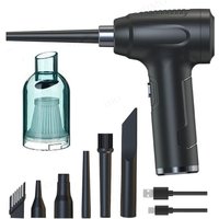 Druckluftstaubsauger, Kabelloser Computerstaubsauger, Elektrischer Staubwedel für Tastatur, Schreibtisch, Autositzreinigung, Guter Ersatz für von ZVD