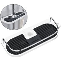 Duschregal ohne Bohren für Duschstange – 19 mm – 25 mm von ZVD