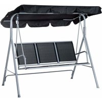 Ersatzdach für 3-Sitzer-Gartenschaukelsitz, universelles Ersatzdach für Gartenschaukelsitz im Freien, wasser- und staubdichte Ersatzschaukelabdeckung von ZVD