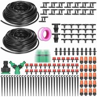 Garten-Tropfbewässerungsset, inkl. 30 m Schlauch/Tropfer/Sprinkler von ZVD