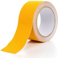 Gelb 5 cm 5 m, selbstklebendes Anti-Rutsch-Klebeband für Treppen, Reibung, Sicherheitsabrieb, ech, drinnen, draußen, hohe Traktion von ZVD