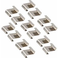 ZVD - Gewächshaus-Verglasungsdraht-Clips, Edelstahl-Gewächshaus-Glasfenster-Befestigungsclips Z-Typ-Verglasungsclips von ZVD