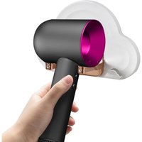 Hair Dryer Holder, Wall Mounted Bathroom Hair Dryer Rack, Holder Compatible with All Hair Dryers, Hair Dryer Storage Box White Hair Dryer Holder, Wall Mounted Bathroom Hair Dryer Rack, Holder Compatible with All Hair Dryers, Hair Dryer Storage Box White von ZVD