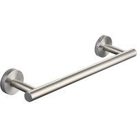 Handtuchhalter zum Einschrauben fürs Badezimmer, 30 cm, Edelstahl, Wandmontage, Handtuchhalter, gebürstetes Nickel Handtuchhalter zum Einschrauben fürs Badezimmer, 30 cm, Edelstahl, Wandmontage, Handtuchhalter, gebürstetes Nickel von ZVD