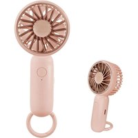 ZVD - Jsdoin Mini-Handheld-Ventilator, leistungsstarker Desktop-Ventilator mit Schnalle, leichter USB-Ventilator, geeignet f ür modische Frauen, von ZVD