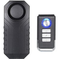 Kabelloser Diebstahlalarm für Fahrrad, Motorrad, Auto, Türen und Fenster (Fernbedienung im Lieferumfang enthalten) von ZVD