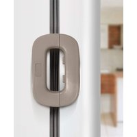 Kindersicherung, (Grau) Kühlschranktürschloss, für Babys und Kinder Gefrierschrankschloss Schloss für Küchenschränke, Schubladen, Kühlschrank, von ZVD