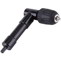 Mandrin à angle droit de 90° à dégagement rapide, adaptateur de foret de mandrin renvoi d'angle pour perceuse, visseuse, pour des travaux dans des Mandrin à angle droit de 90° à dégagement rapide, adaptateur de foret de mandrin renvoi d'angle pour perceuse, visseuse, pour des travaux dans des von ZVD