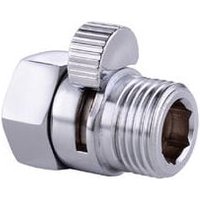 ZVD - Messing-Kolbendusche/Handbrause/Bidet-Absperrventil, Durchflussregelung, universelles Ersatzteil(Kurzarm) von ZVD