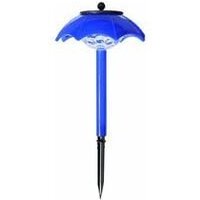 ZVD - Mini-Regenschirmform Gartenleuchte für den Außenbereich - Blaue wasserdichte Gartenweglampe von ZVD