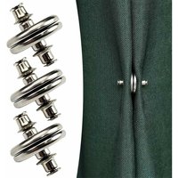 Paar magnetische Vorhang-Raffhalter, magnetische Vorhang-Raffhalter, Vorhang-Zubehör, Vorhanggewichte, Vorhangmagnete, Duschvorhangmagnet verhindert von ZVD