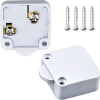 Pcs Tür Schrank Schalter Automatische Licht Schalter für Schränke, Weiß von ZVD