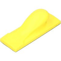 ZVD - Rechteckiger Handschleifblock – selbstklebendes Schleifpapierpad zum Polieren von Holz von ZVD
