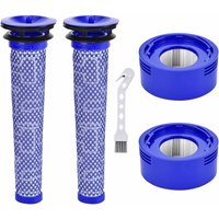 Replacement Filters for Dyson V7, V8 Animal Absolute Motorhead Vacuum Cleaner, 2 Hepa Post-Filters and 2 Pre-Filters, Replace Parts 965661-01 and Replacement Filters for Dyson V7, V8 Animal Absolute Motorhead Vacuum Cleaner, 2 Hepa Post-Filters and 2 Pre-Filters, Replace Parts 965661-01 and von ZVD