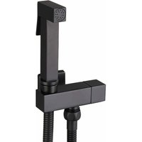 ZVD - Schwarzes Toiletten-Duschset – Messing-Handbrause für Bidet, persönliche Hygiene ZVD - Schwarzes Toiletten-Duschset – Messing-Handbrause für Bidet, persönliche Hygiene von ZVD
