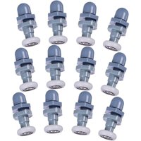 Set Ersatz-Riemenscheiben Badezimmer-Zubehör Nylon Tür Räder 12 Stück von ZVD