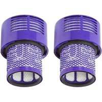 Set mit 2 waschbaren Ersatzfiltern für Dyson V10 Staubsauger, Dyson Ersatzfilter für V10 SV12 Serie von ZVD