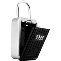 Sicherheitsschlüsselkasten zur Wandmontage mit 4-stelliger Kombination, übergroßer Schlüsselkasten für den Außenbereich mit Griff, von ZVD